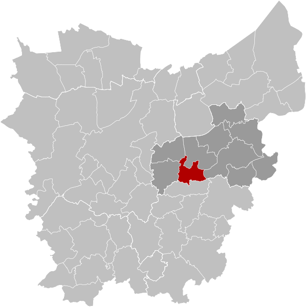 ملف:Wichelen East-Flanders Belgium Map.svg